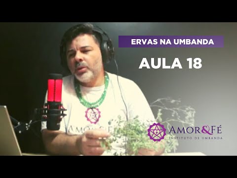CURSO DE ERVAS NA UMBANDA | AULA 18 - MANJERONA