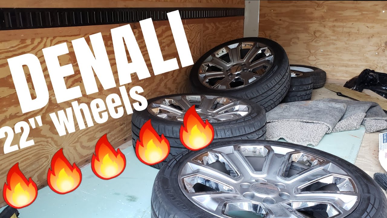 22 denali wheels on 2005 chevy silverado step side
