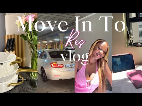 Moving Into University: Travel Vlog + UCT Res Move-In !