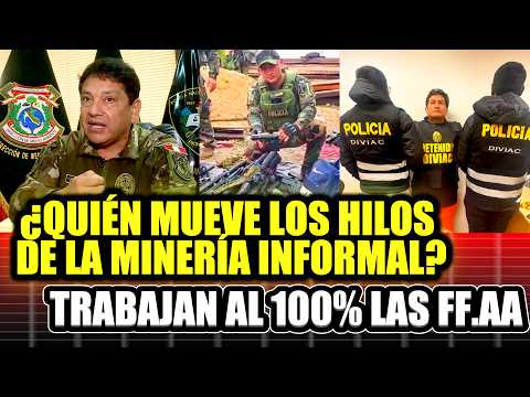 🔥 ¡AL DESCUBIERTO! EXMINEROS Y TRABAJADORES FORMALES EN LAS REDES DEL ORO ILEGAL🚨