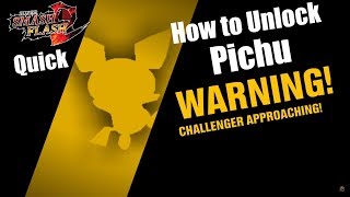 How to Unlock Pichu in Super Smash Flash 2 Beta