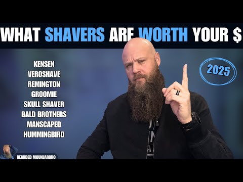 Head Shavers for Bald Men: 5-in-1 Electric Razor Waterproof Wet Dry Shaver black video review thumbnail