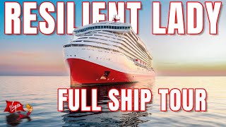 FULL TOUR of Resilient Lady – Virgin Voyages’ Adults-Only Cruise Ship