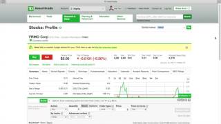 How to find and buy penny stock w/ TD Ameritrade (3 min)