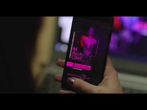 MAGAZINE of GRAPHIC NOVELS with AR - How IT works!