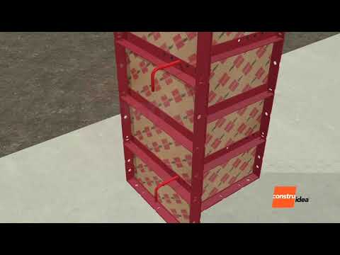 Columna Ajustable - Animación 3D