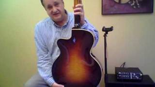Video thumbnail for Eastman AR905CE 29119 Archtop Guitar by Raezers Edge