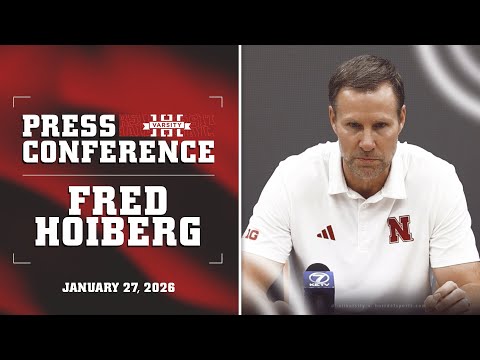 Husker HC Fred Hoiberg Talks 75-72 Loss To No. 3 Michigan | Nebraska Basketball Press Conference
