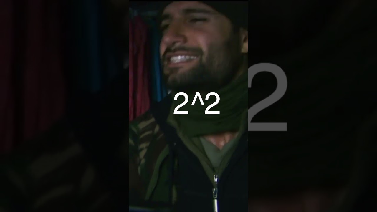 2+2, 2*2, and 2^2 😂