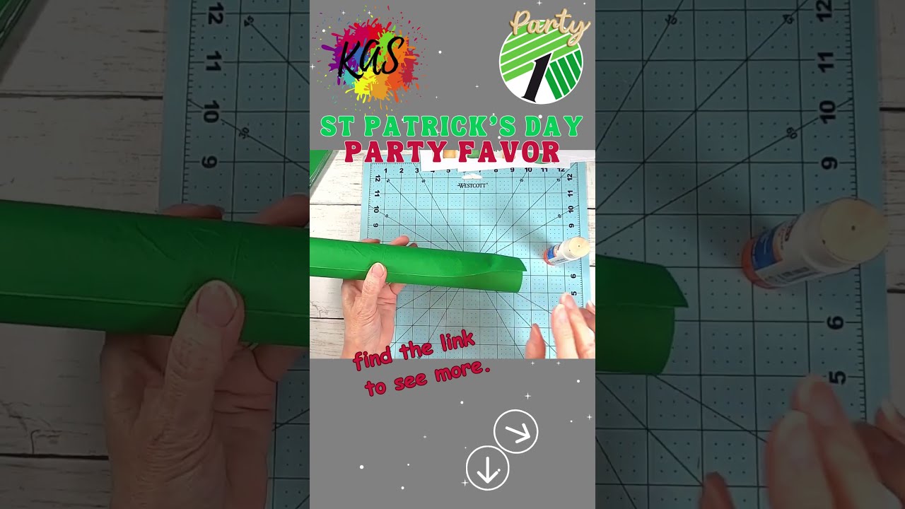 LOOK AT THIS ST PATRICK'S DAY CRACKER FAVOR PRINTABLE PARTY COLLECTION Easy Party Favor to DIY Craft