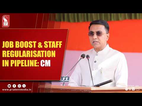 CM Sawant Announces Big Push on Jobs, Roads and Staff Regularisation