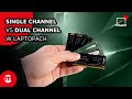 SINGLE Channel vs DUAL Channel w laptopach | Test 💻