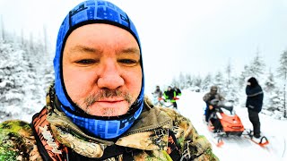 Newfoundland Moose Hunt By Snowmobile