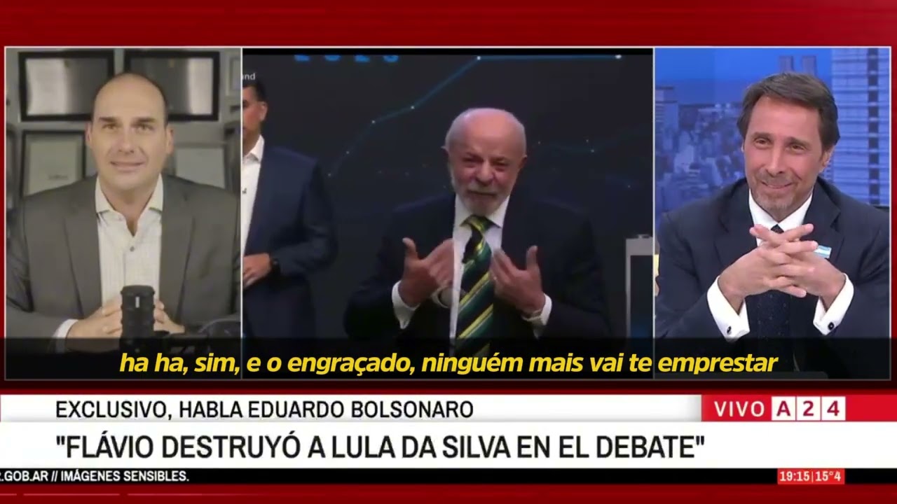 Se eu voltar ao Brasil, me prendem: Minha entrevista na TV Argentina