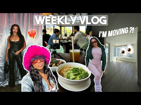 WEEKLY VLOG | I’M MOVING?! + LATE TO EVERYTHING!! + TAKING MYSELF ON SOLO DATES!