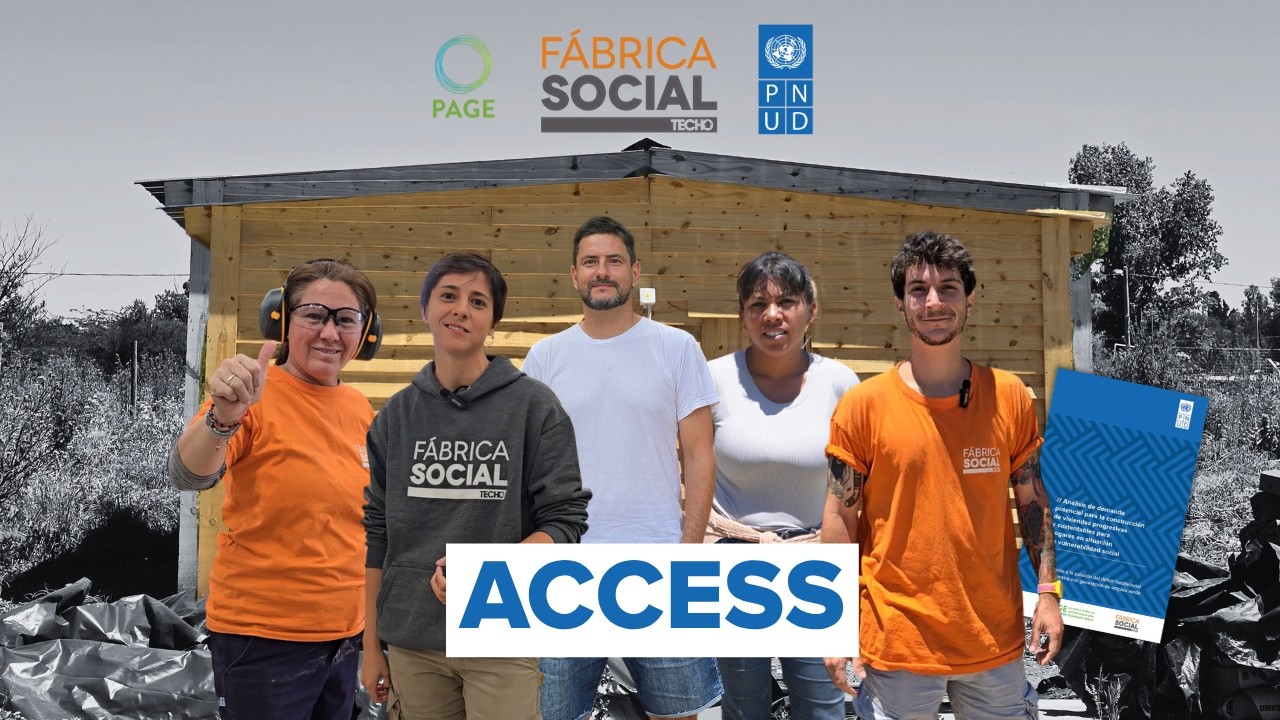 Study on housing accessibility | PAGE, TECHO & UNDP