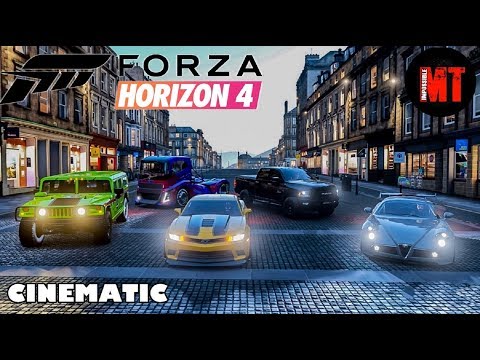 Forza Horizon 4 Transformers Cinematic - Recreating Famous Scenes!