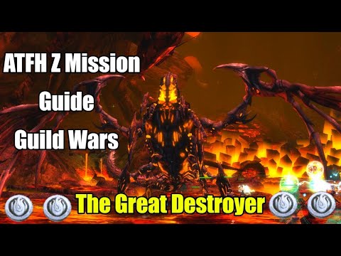 A Time For Heroes Z Mission Guide with Heroes | The Great Destroyer! | Dungeon Plays Guild Wars 2019