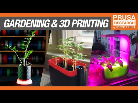 Meaningful uses of 3D Printing in Gardening