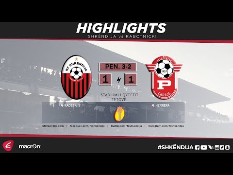 1/8 CUP 2nd LEG | Highlights | Shkëndija vs Rabotniçki 3-2 pen.