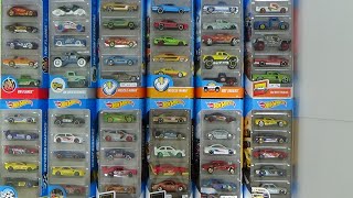 Hot Wheels 5-packs from 2016, 2017, 2018 & 2019