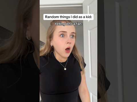 Random things I did as a kid #pov #comedy #relatable