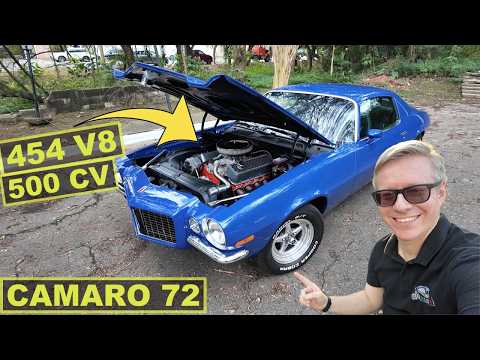 CAMARO: clássico dos anos 70 esbanja vitalidade com big block de 7,4 litros e 500 cv