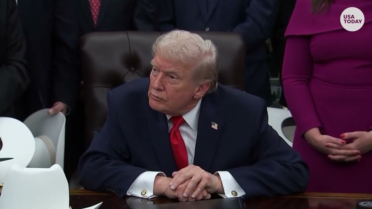 Trump on appearing in newly released Epstein photos: 'He has photos of everybody ... no big deal'