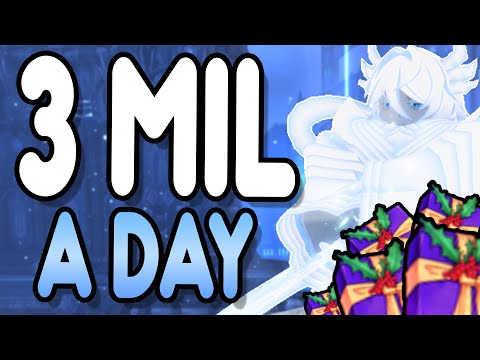 The *BEST* AFK WINTER PRESENTS FARMING GUIDE For Vanguard Rukia In Anime Vanguards WINTER UPDATE!