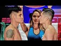 EMANUEL NAVARRETE VS JOET GONZALEZ - FULL WEIGH IN VIDEO