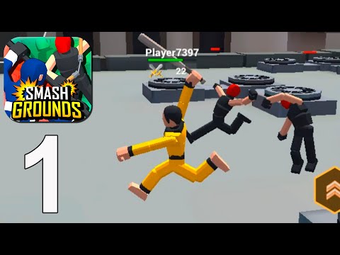 SmashGrounds.io: Epic Ragdoll Battle - Gameplay Walkthrough Part 1( Android)