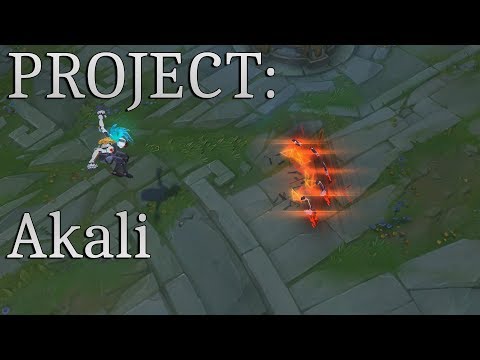 PROJECT: Akali SkinSpotlight - League of Legends