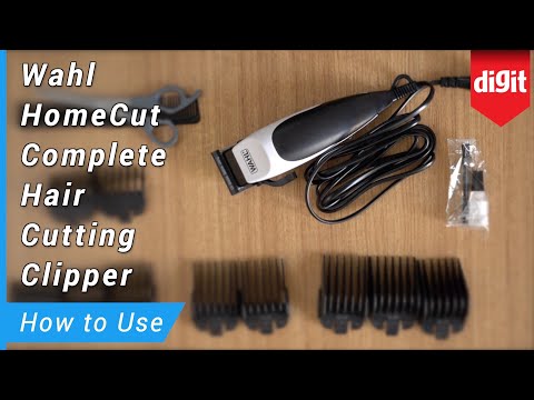 Wahl HomeCut Complete Hair Cutting Clipper - How to Use