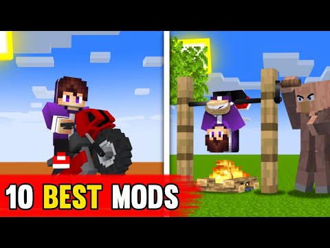 Gaming Like z - Amazing 10 Mods for Minecraft 1.20.2 😱