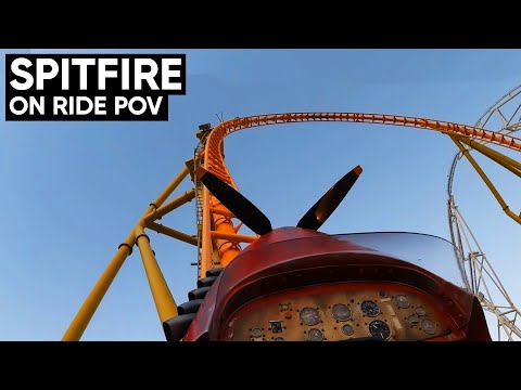 Spitfire - On Ride POV - Six Flags Qiddiya City