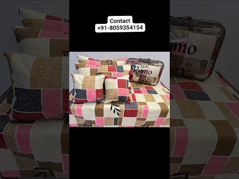 Digital print white designer cushion cover, size: 16x16