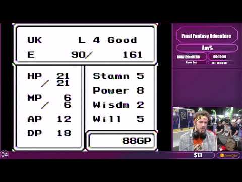UKSMi64 - Final Fantasy Adventure: Any% by BOWietheHERO