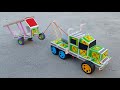 Make A Matchbox JCB Truck At Home Diy JCB Truck Tochan Tuk Tuk Auto Rickshaw Tempu Diy Truck