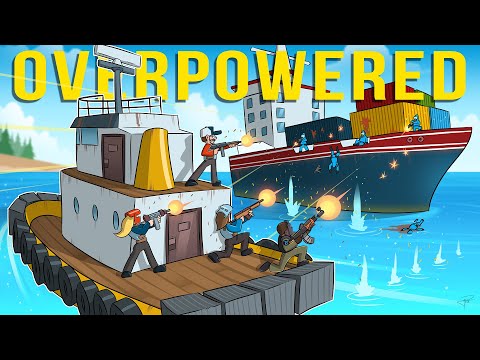 We used an OP TACTIC to TAKE CARGO (Group Survival) - Rust