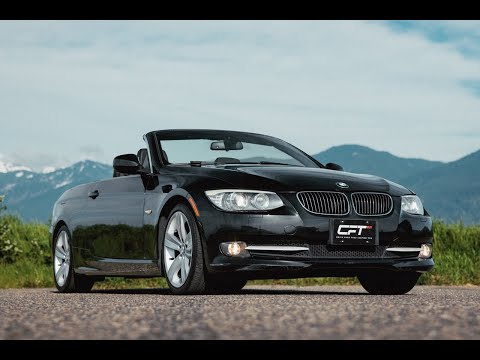 2011 BMW 3 Series 2dr Cabriolet 328i RWD in Black for sale at CFT in Chilliwack, BC