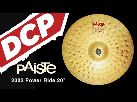 Paiste 2002 Power Ride Cymbal 20" image 3