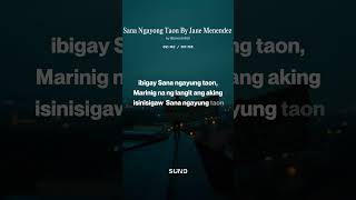 Sana ngayung taon by Jane Menendez