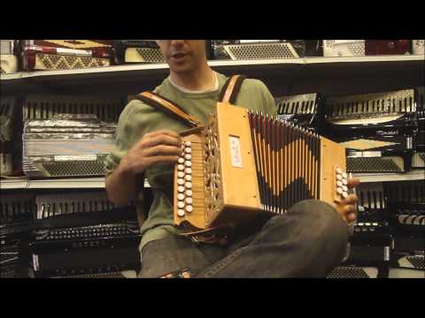 SALTBOU218GCCW - NEW Cherry Saltarelle Bouebe Diatonic Button Accordion G C MM 21 8 $1699