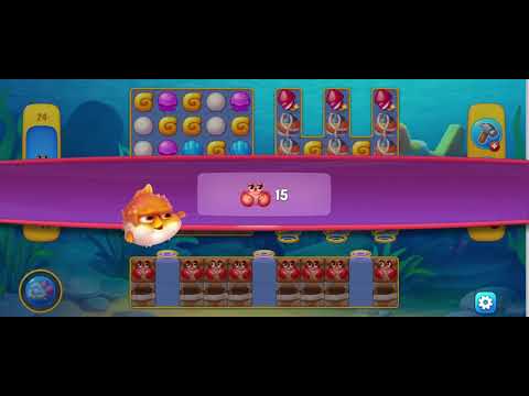 @Fishdom Shipwrecked Event Hard Level 24