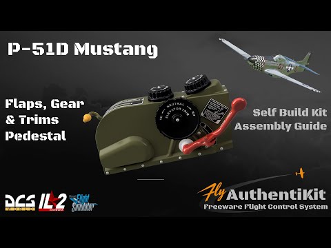 AuthentiKit P-51D Mustang Pedestal Assembly Guide