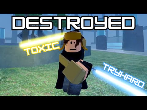 I destroyed a toxic tryhard in Saber Showdown