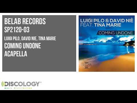 Luigi Pilo, David Niè - Coming Undone [ Acapella ] SP2120