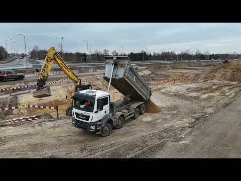 Budowa drogi ekspresowej S19 Lublin-Lubartów tydzień 06_2025