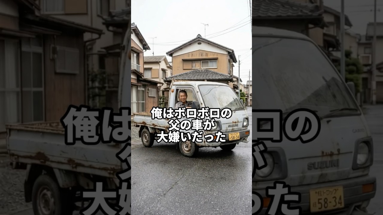 ㊗️🎉17万再生！ボロボロの父の軽トラと俺 #シニアライフ #60歳代 #いい話