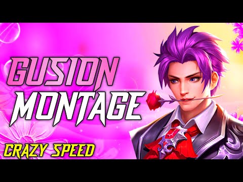 THE MOST SATISFYING GUSION MONTAGE EVER  IN 2022 🔥 CRAZY COMBO | MONTAGE 57 | ULTRA FAST HAND - MLBB